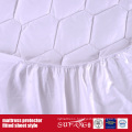 Cotton Fabric Material Fitted Sheet Style Mattress Protector